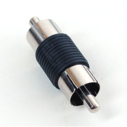 RCA coupler - Male to Male