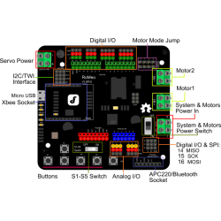 Romeo V2- an Arduino Robot Board (Arduino Leonardo) with Motor Driver