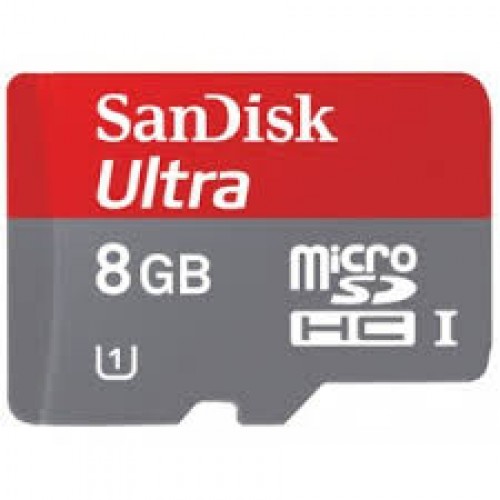 T Angry ear SANDISK ULTRA 8GB MICROSD CARD