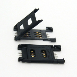 Simcard Holder 6 pin Folding type