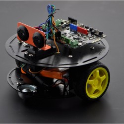 Turtle 2WD Basic Arduino Robot Kit - iOS Compatible